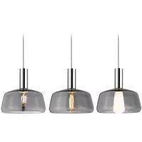 URail Lampshade 2Easy Neila 230mm Smoked glass - système d'accrochage et décoration - détail 9