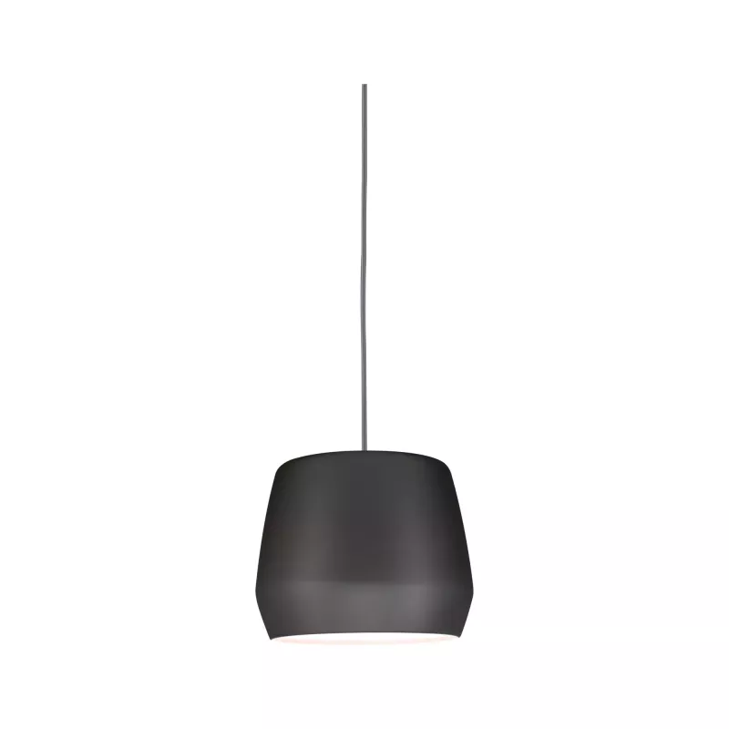 URail 2Easy Pirm 280mm Frosted Grey Lampshade - système d'accrochage et décoration