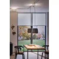 URail 2Easy Pirm 280mm Frosted Grey Lampshade - système d'accrochage et décoration - détail 6
