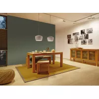 Pantalla de lámpara URail 2Easy Pom de 350 mm, blanco esmerilado - système d'accrochage et décoration - détail 6