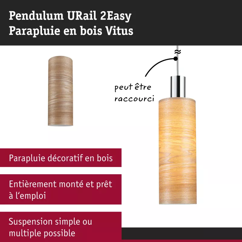 Pantalla URail 2Easy Vitus 110mm Madera