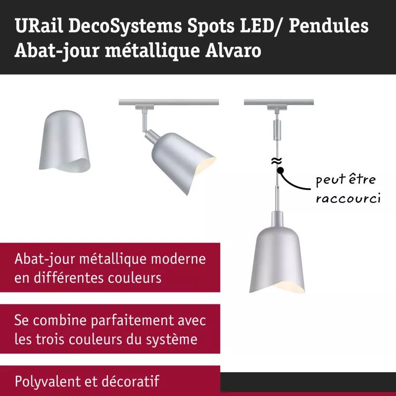 URail Abat-jour DecoSystems Alvaro 144mm
