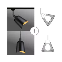 URail Abat-jour DecoSystems Alvaro 144mm - système d'accrochage et décoration - détail 22