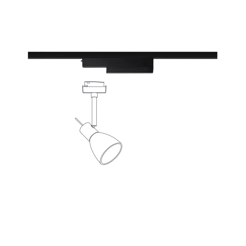 URail Adaptateur de rail Smart Home Zigbee 3.0 On/Off/Dimm 166x50mm