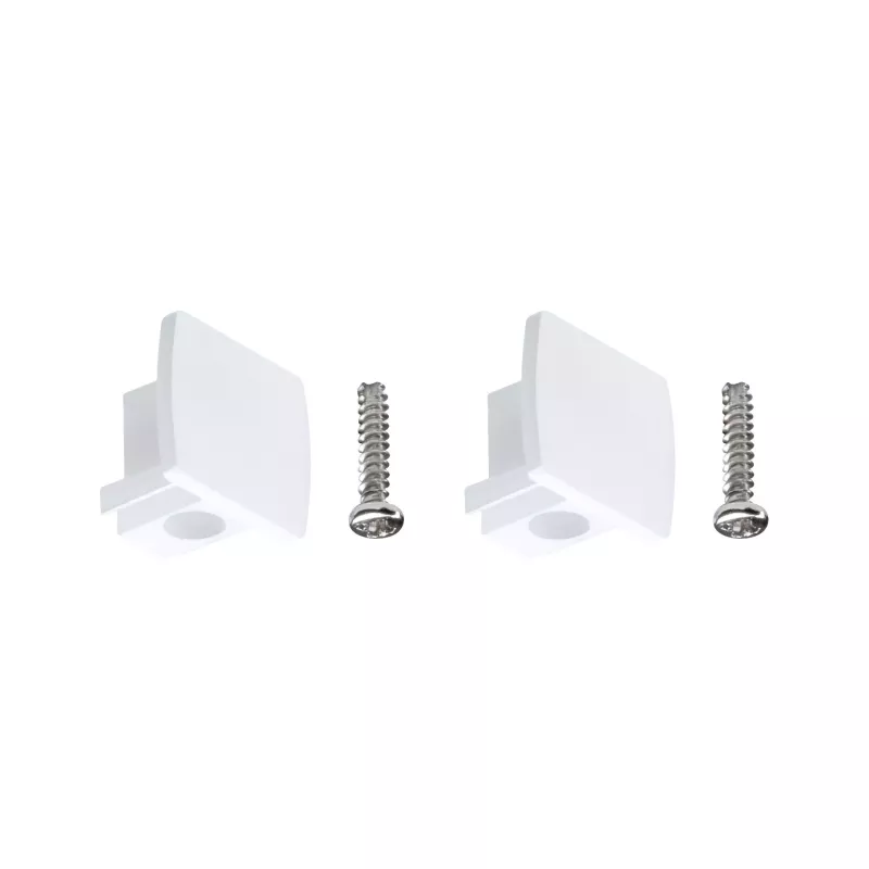 U-Rail-Steckverbinder 13x21mm Signalweiß - système d'accrochage et décoration