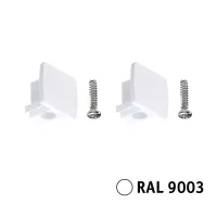 U-Rail-Steckverbinder 13x21mm Signalweiß - système d'accrochage et décoration - détail 2