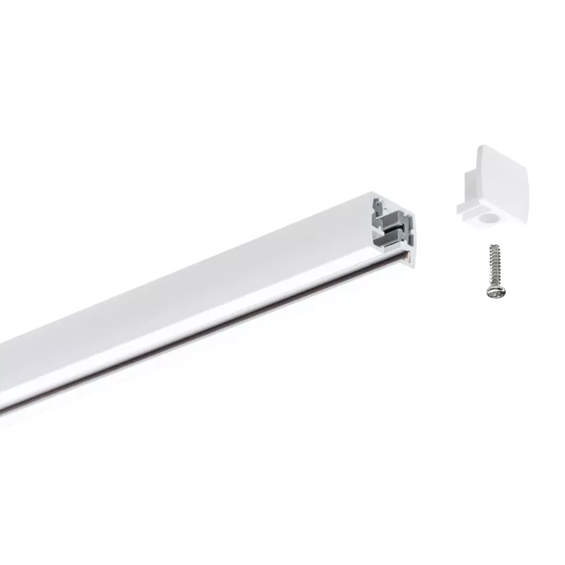 URail Connector Ends 13x21mm Signal White