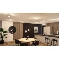 Foco para riel URail, atenuación en 3 pasos, Alejandro, 800 lm, 10 W, 3000 K, regulable, 230 V - système d'accrochage et décoration - détail 23