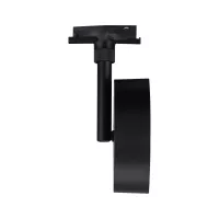 Foco URail para riel, regulable en 3 niveles, circular, 180 lm, 5 W, 2700-4000 K, 230 V, negro mate. - système d'accrochage et décoration - détail 10