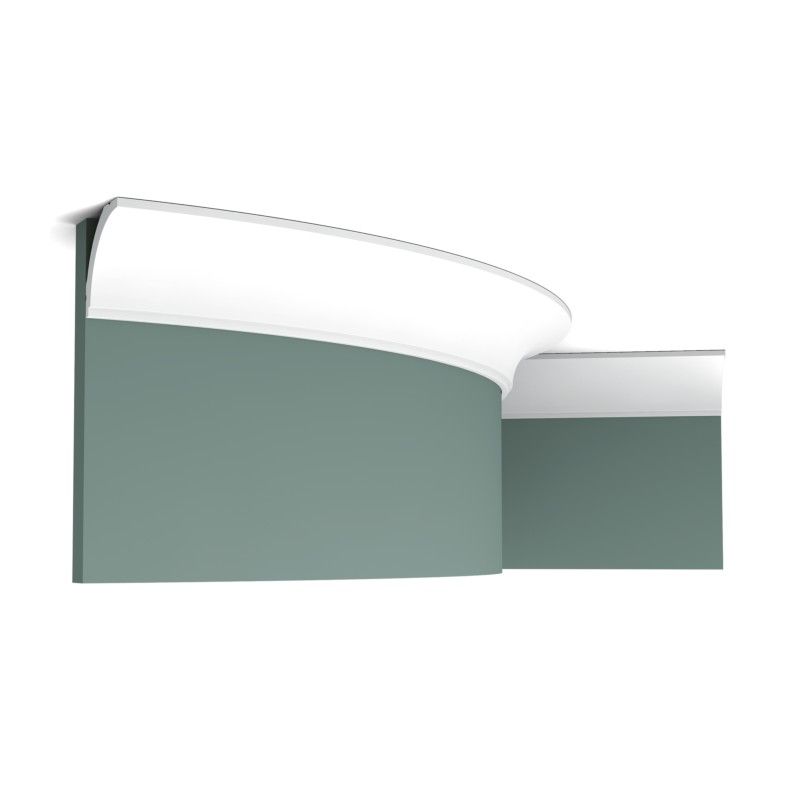 CX109F ORAC Durofoam flexible cornice L200 x H4,4 x L4,4 cm ORAC DECOR 3 - Cimaise Tableau 