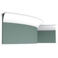CX109F ORAC Corniche flexible Durofoam L200 x H4,4 x L4,4 cm ORAC DECOR 3 - Cimaise Tableau 