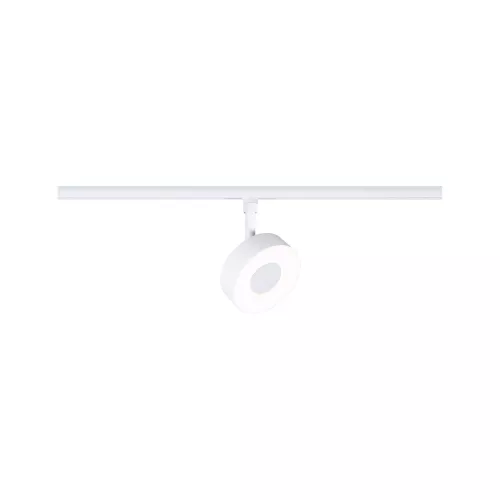 URail Spot sur rail 3-Step-Dim Circle 280lm 5W 2700 - 4000K gradable 230V Blanc signal