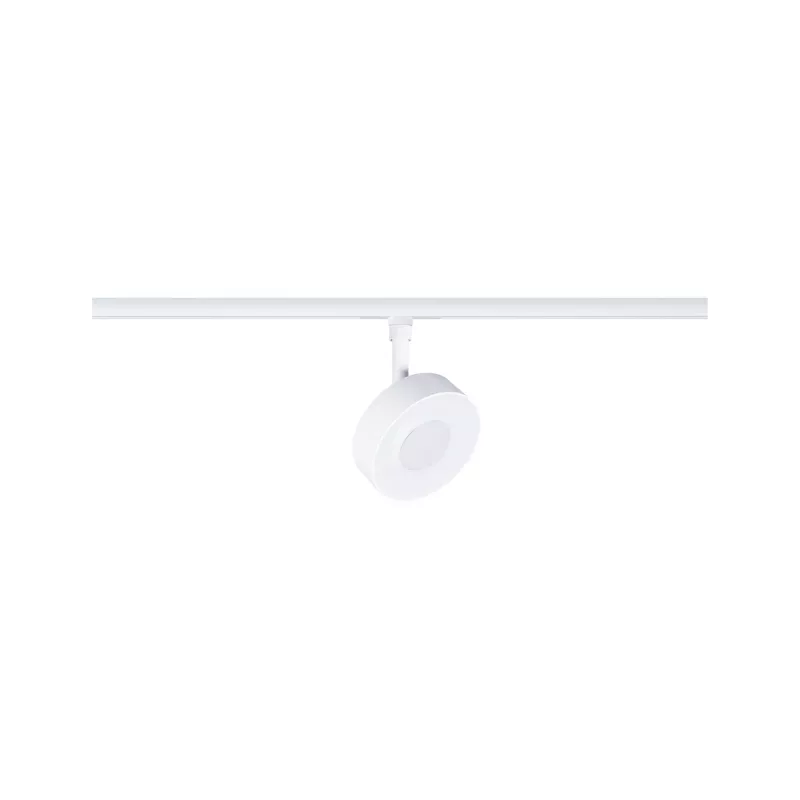 URail Track spotlight 3-Step-Dim Circle 280lm 5W 2700 - 4000K dimmable 230V Signal white