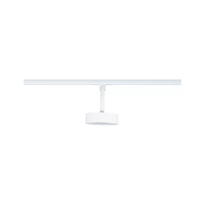 URail Schienenstrahler, 3-stufig dimmbar, rund, 280 lm, 5 W, 2700–4000 K, 230 V, Signalweiß