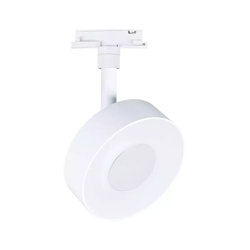 URail Schienenstrahler, 3-stufig dimmbar, rund, 280 lm, 5 W, 2700–4000 K, 230 V, Signalweiß