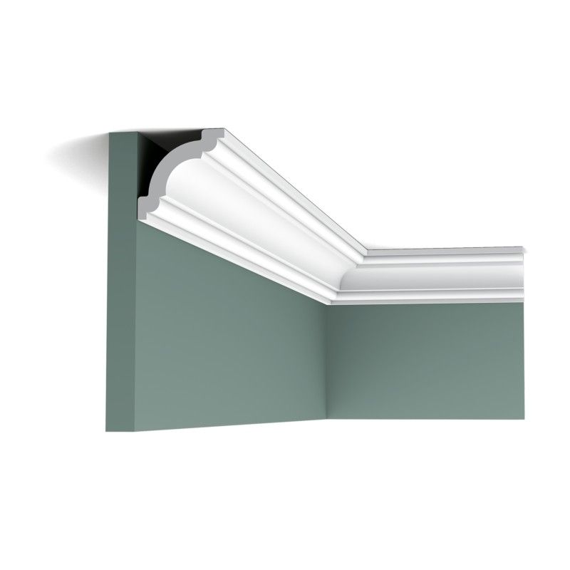 CX124 ORAC Cornice Durofoam L200 x H4,9 x L4,9 cm ORAC DECOR 3 - Cimasa per Quadri