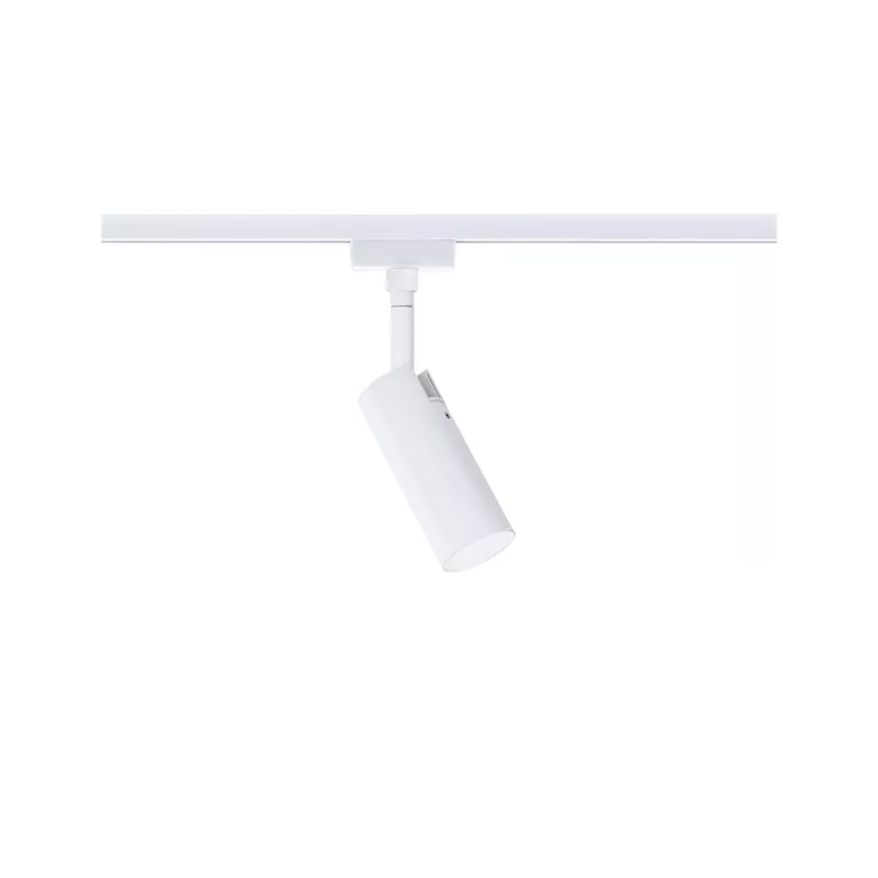 URail Spot sur rail 3-Step-Dim Tubo Spot individuel 150lm 4W 3000K gradable 230V Blanc signal