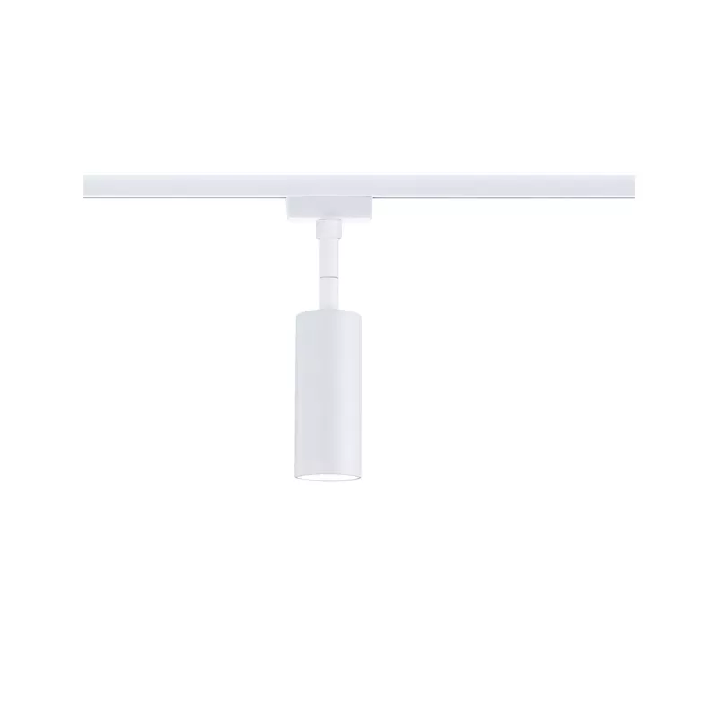 Foco individual Tubo para riel URai con atenuación en 3 pasos, 170 lm, 4 W, 4000 K, regulable, 230 V, luz blanca.