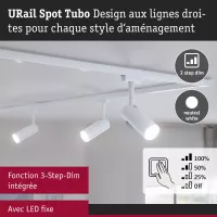 URail Track spotlight 3-Step-Dim Tubo Individual spotlight 170lm 4W 4000K dimmable 230V Signal white - système d'accrochage et décoration - détail 6