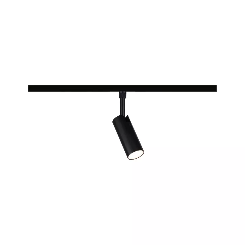 URail Spot sur rail 3-Step-Dim Tubo Spot individuel 200lm 4W 2700 - 4000K gradable 230V Noir mat