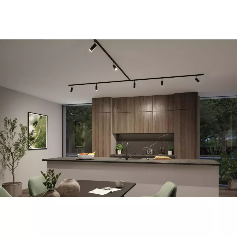 URail Track spotlight 3-Step-Dim Tubo Individual spotlight 200lm 4W 2700 - 4000K dimmable 230V Matt black