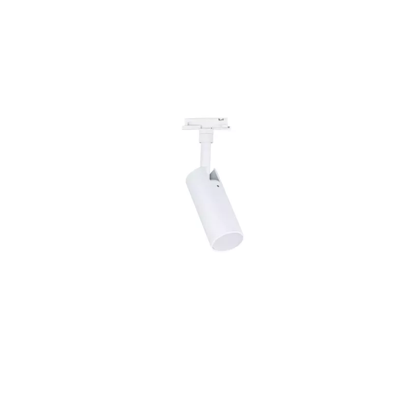 Foco individual Tubo para riel URai con atenuación en 3 pasos, 320 lm, 4 W, 2700-4000 K, regulable, 230 V, luz blanca.