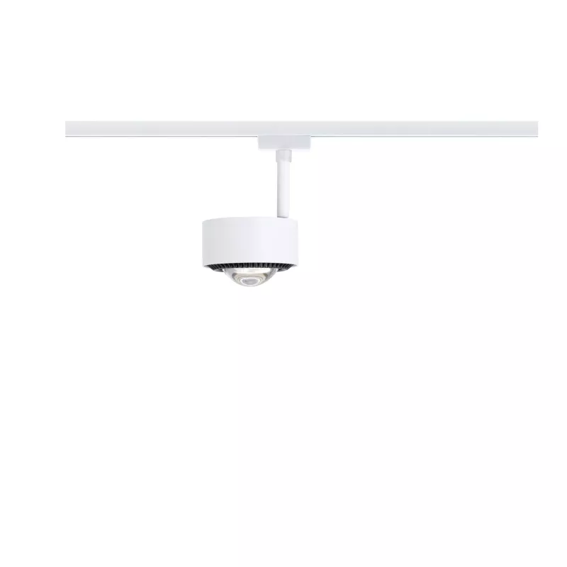 Foco para vía URail Aldan Individual 470lm 8W 3000K regulable 230V Blanco señal