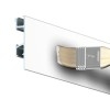 Click rail pro 50 kg + Clips - artiteq para colgar cuadros ARTI TEQ 2 - Cimaise Tableau 