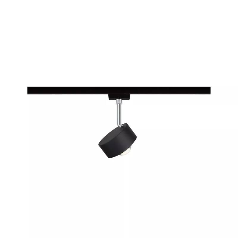Foco para riel URail Foco individual Aldan 500lm 8W Blanco Interruptor 230V