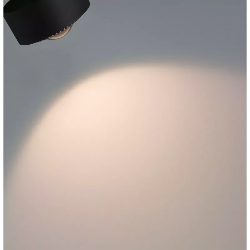 Foco para riel URail Foco individual Aldan 500lm 8W Blanco Interruptor 230V
