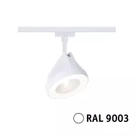 Foco individual para rieles URail Arena, 850 lm, 15 W, 2700 K, regulable, 230 V, luz blanca. - système d'accrochage et décoration - détail 5