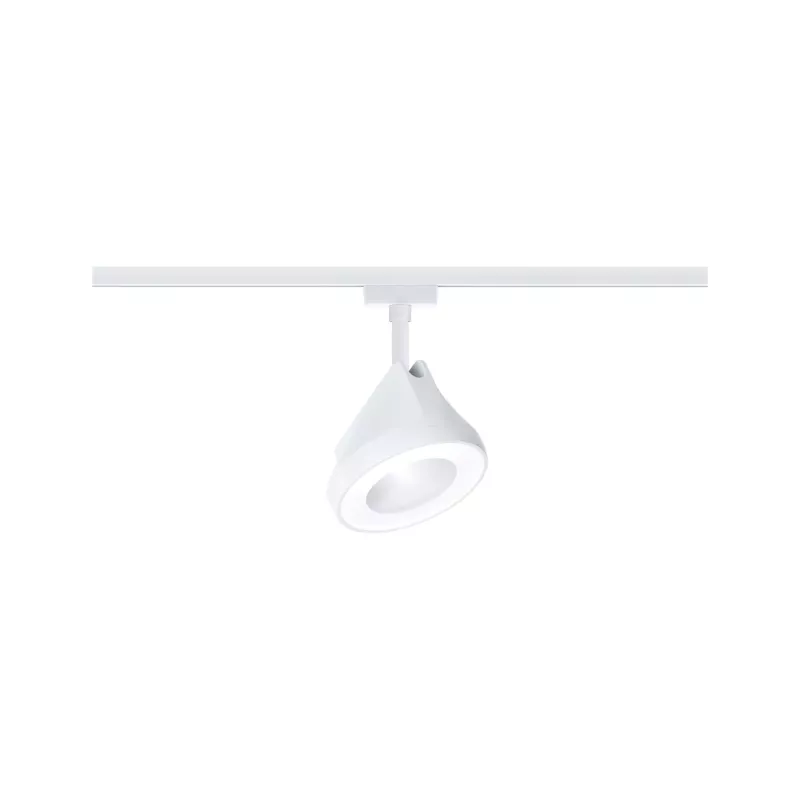 URail Spot sur rail Arena Spot individuel 900lm 15,1W 4000K gradable 230V Blanc signal - système d'accrochage et décoration