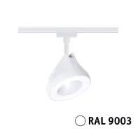 URail Spot sur rail Arena Spot individuel 900lm 15,1W 4000K gradable 230V Blanc signal - système d'accrochage et décoration - détail 5
