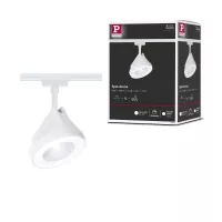 URail Gleisstrahler Arena Einzelstrahler 900 lm 15,1 W 4000 K dimmbar 230 V Signal weiß - système d'accrochage et décoration - détail 11