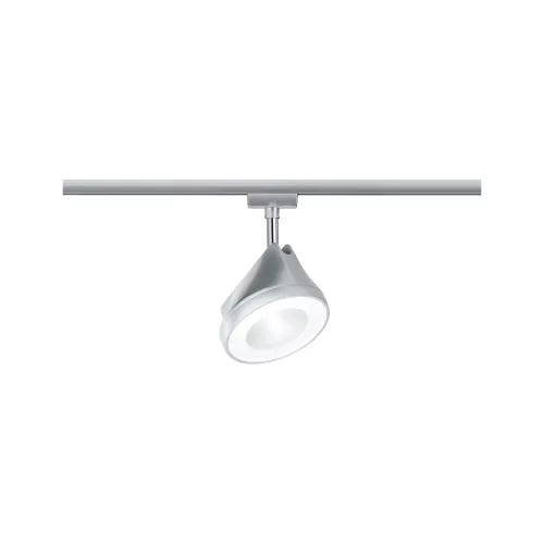 URail-Schienenstrahler Arena Einzelstrahler 950 lm 15,3 W 4000 K dimmbar 230 V Mattchrom, Chrom