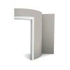DX174F ORAC Perfil flex multifuncional Durofoam L200 x H6 x L2,2 cm ORAC DECOR 1 - Cimaise Tableau 