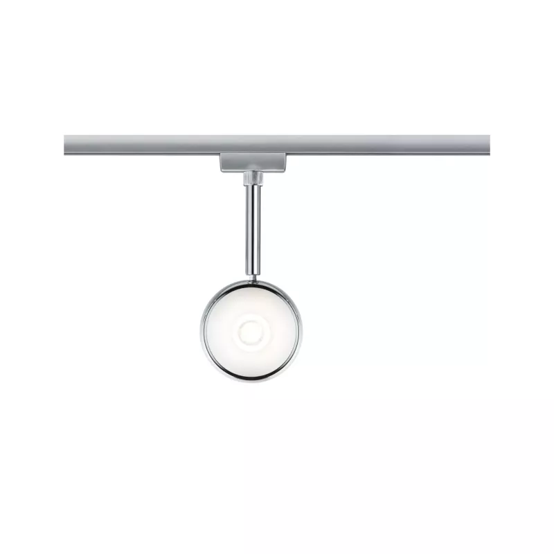 URail Schienenstrahler Capsule II Einzelstrahler 439 lm 6,3 W 2700 K dimmbar 230 V Mattchrom, Chrom