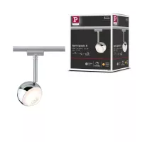 URail Track spotlight Capsule II Individual spotlight 439lm 6.3W 2700K dimmable 230V Matt chrome, Chrome - système d'accrochage et décoration - détail 7