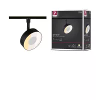 URail Spot sur rail Circle 160lm 5W 2700 - 4000K gradable 230V Noir mat - système d'accrochage et décoration - détail 14