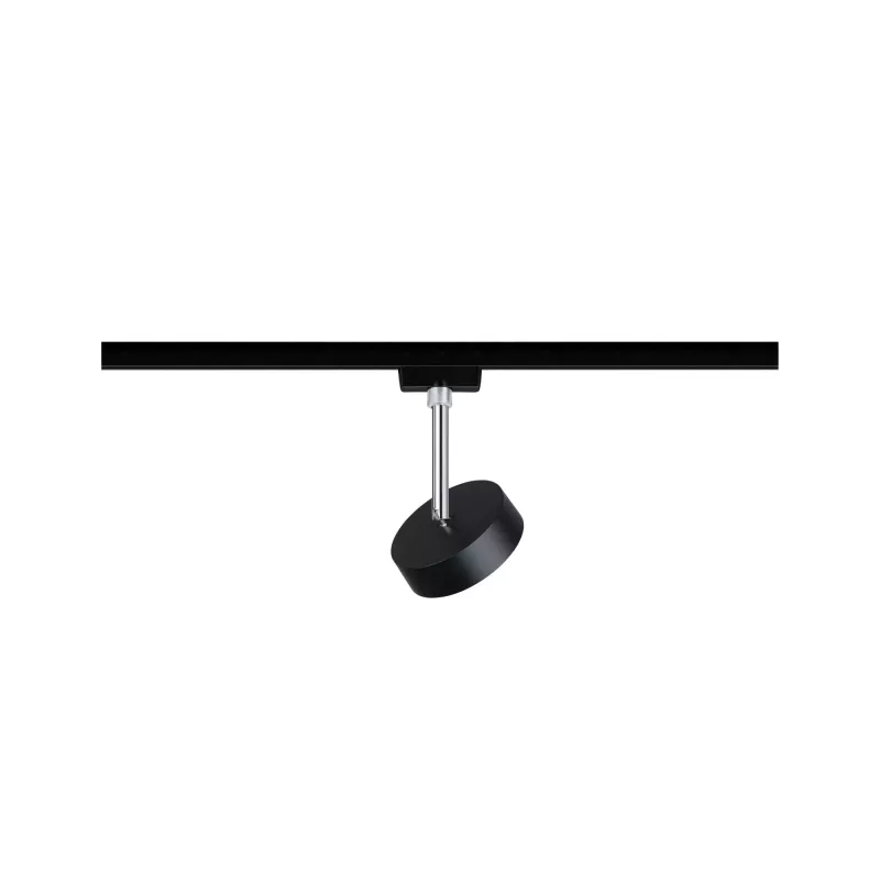 URail Track spotlight Circle 200lm 5W 2700K dimmable 230V Matt black