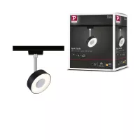 URail Track spotlight Circle 200lm 5W 2700K dimmable 230V Matt black - système d'accrochage et décoration - détail 9