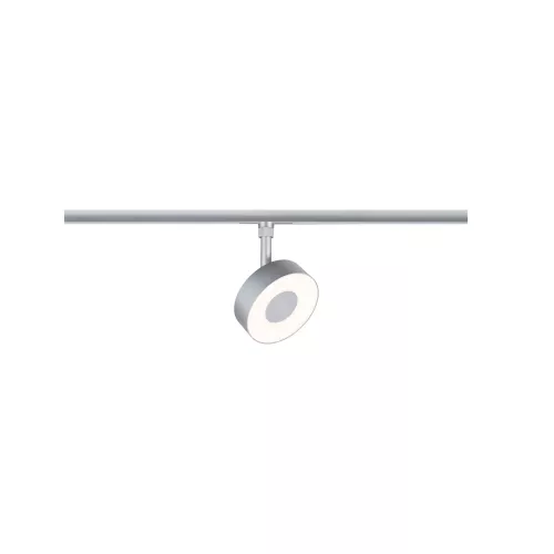 URail Track spotlight Circle 220lm 5W 2700 - 4000K dimmable 230V Matt chrome