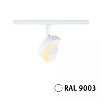 URail Gleisstrahler, rund, 250 lm, 5 W, dimmbar, 2700–4000 K, 230 V, Signalweiß - système d'accrochage et décoration - détail 5