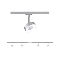 Foco para riel URail Circle Basic Kit 4x222lm 4x5.3W 2700K 230V Cromo mate, Cromo - système d'accrochage et décoration - détail 2