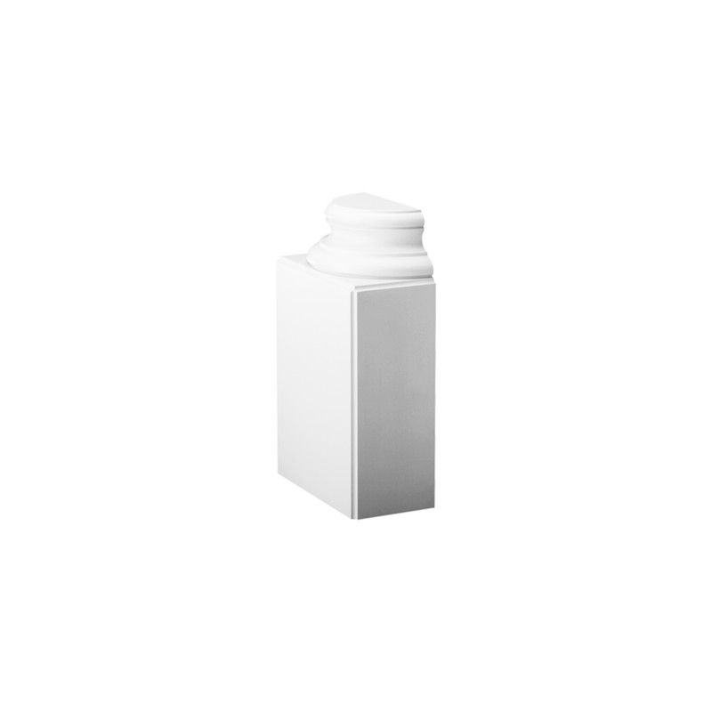 K1131 ORAC Demi-socle Durofoam L35 x H57,5 x L17,5 cm ORAC DECOR 1 - Cimaise Tableau