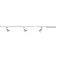 URail Spot sur rail Cover Kit de base GU10 max. 3x10W gradable 230V Chrome mat, Chrome - système d'accrochage et décoration - détail 3