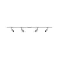 URail Spot sur rail Cover Kit de base GU10 max. 4x10W gradable 230V Chrome mat, Chrome - système d'accrochage et décoration - détail 2