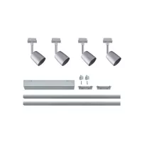 Kit básico de cubierta para foco de riel URAil GU10 máx. 4x10W regulable 230V Cromo mate, Cromo - système d'accrochage et décoration - détail 4