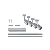 Kit básico de cubierta para foco de riel URAil GU10 máx. 4x10W regulable 230V Cromo mate, Cromo - système d'accrochage et décoration - détail 6