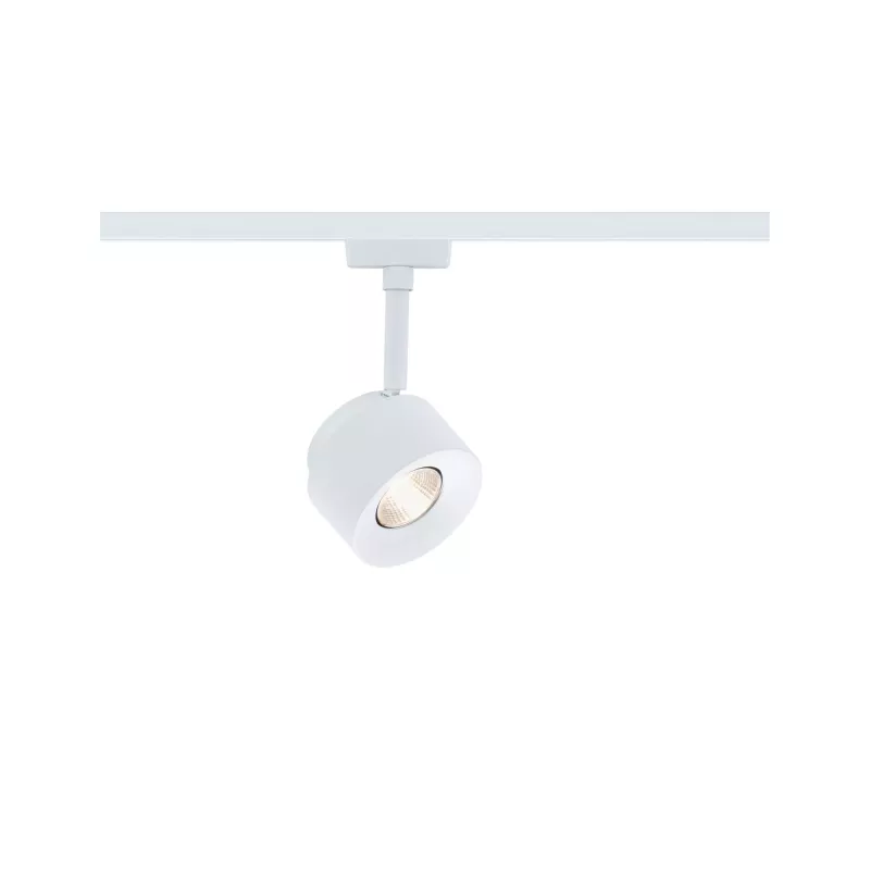 Foco para riel URail, panel de 650 lm, 7,4 W, 3000 K, regulable, 230 V, color blanco señal. - système d'accrochage et décoration